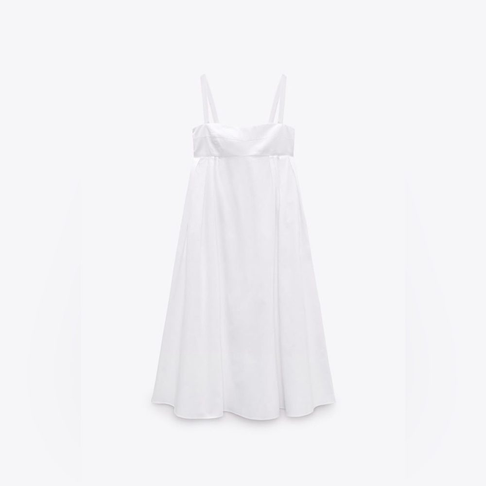 ZARA VOLUMINOUS MIDI DRESS